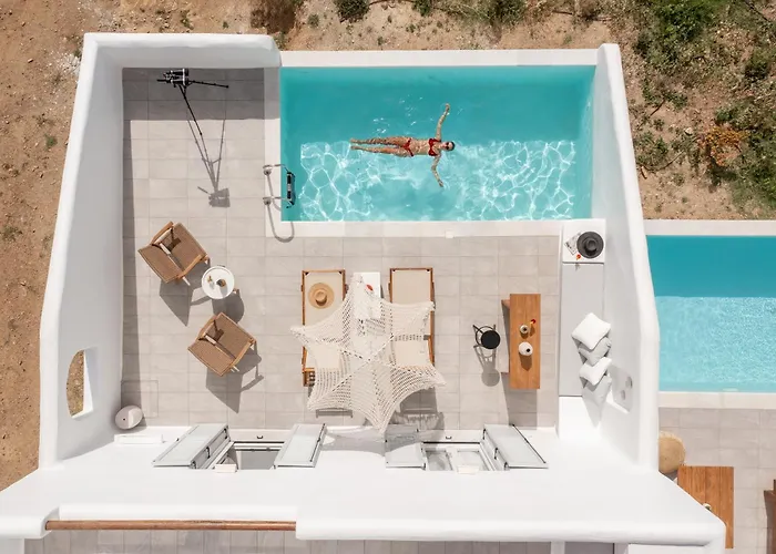 Villa Ariadne's Crown Luxury Astroconcept With Private Pools And Spas Vívlos