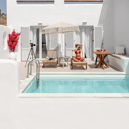 Ariadne's Crown Luxury Astroconcept With Private Pools And Spas Vivlos