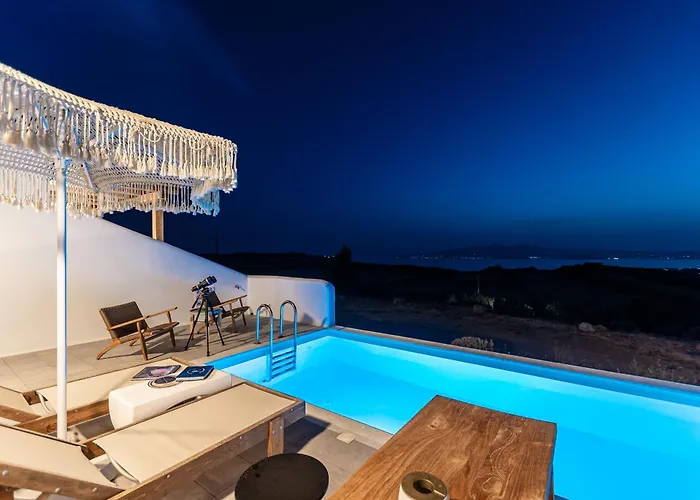 Ariadne's Crown Luxury Astroconcept With Private Pools And Spas Vivlos